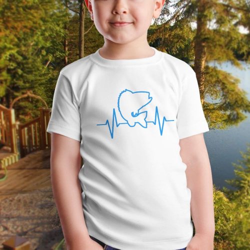 Halas ajándék_EKG gyerek póló 